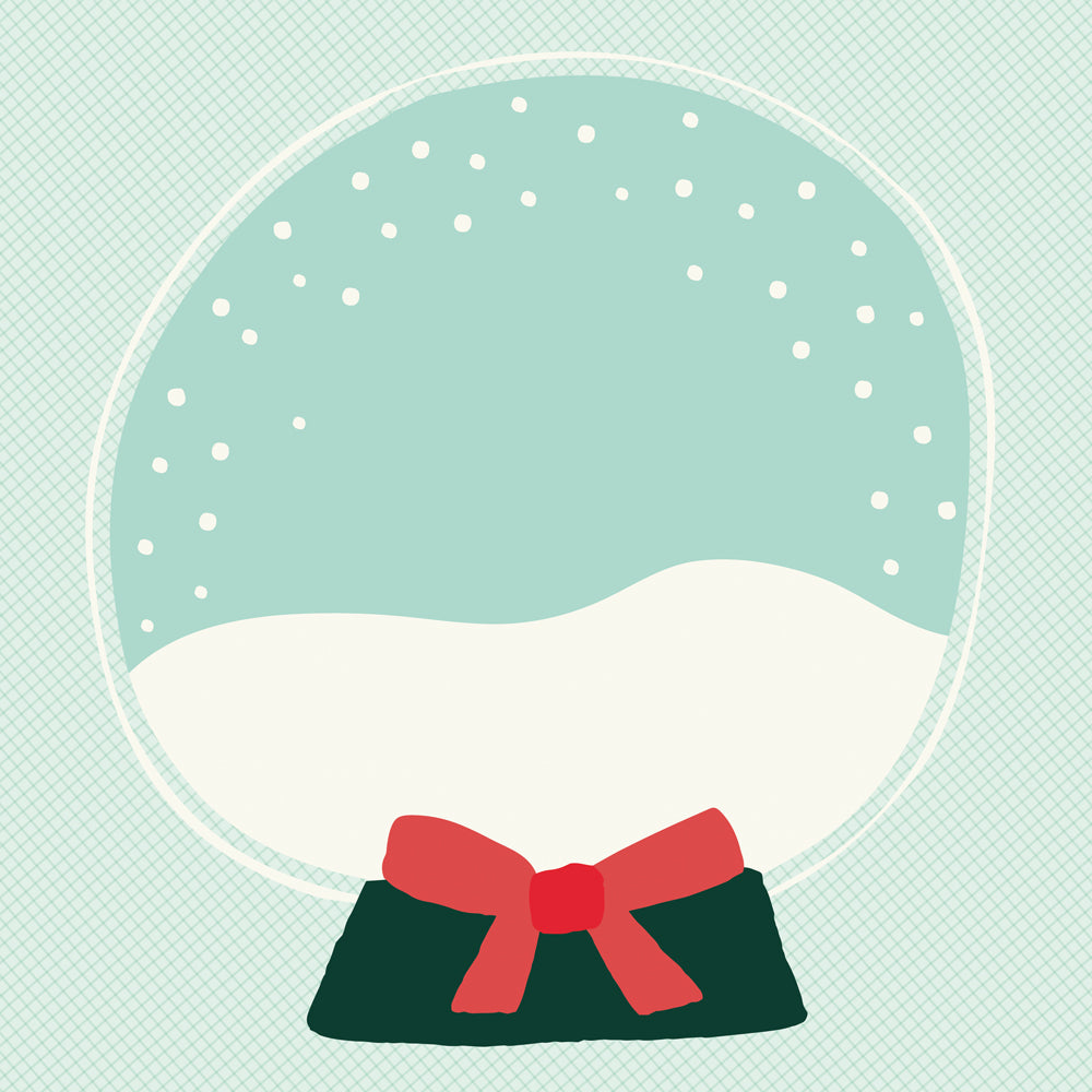 Santa's Village Collection Snow What Fun 12 x 12 Double-Sided Scrapbook Paper by Simple Stories