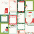 Santa's Village Collection Journal Elements 12 x 12 Double-Sided Scrapbook Paper by Simple Stories