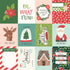Santa's Village Collection 3x4 Elements 12 x 12 Double-Sided Scrapbook Paper by Simple Stories