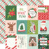 Santa's Village Collection 3x4 Elements 12 x 12 Double-Sided Scrapbook Paper by Simple Stories