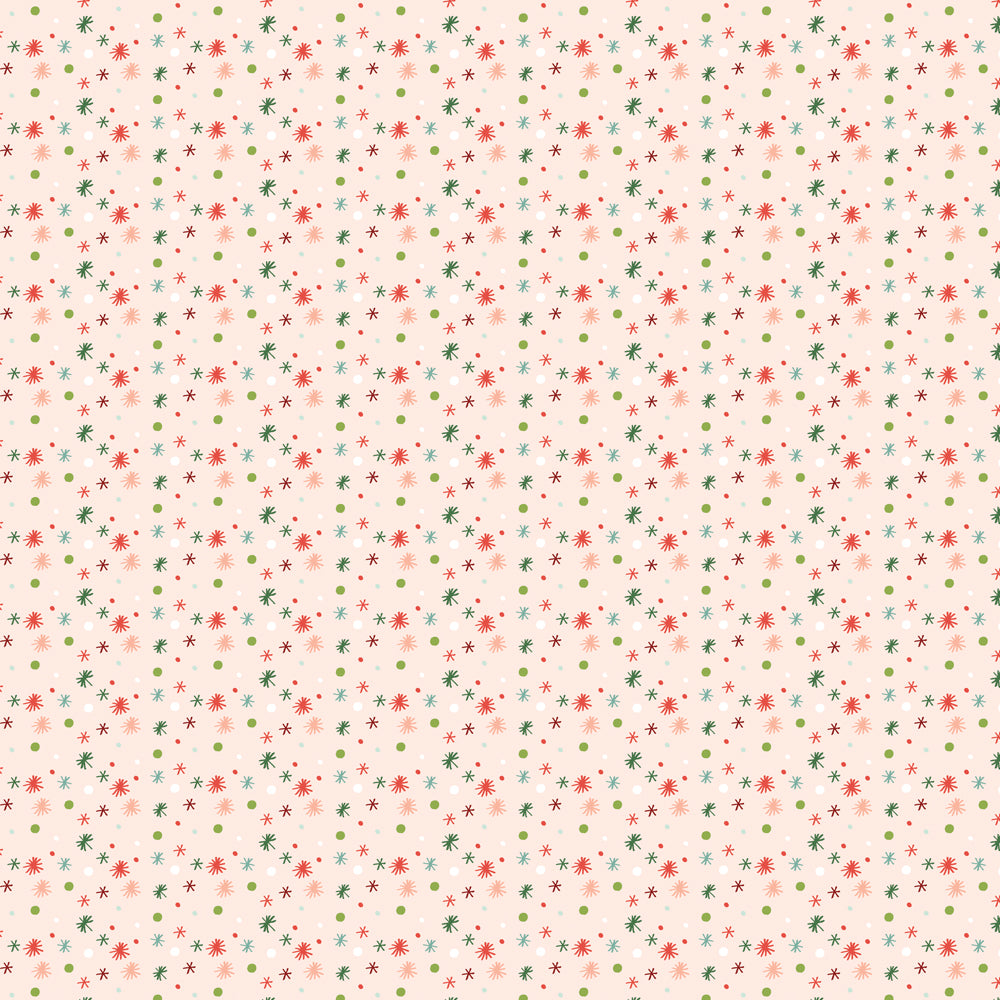 Santa's Village Collection 4x6 Elements 12 x 12 Double-Sided Scrapbook Paper by Simple Stories