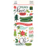 Santa's Village Collection 6 x 12 Foam Stickers by Simple Stories