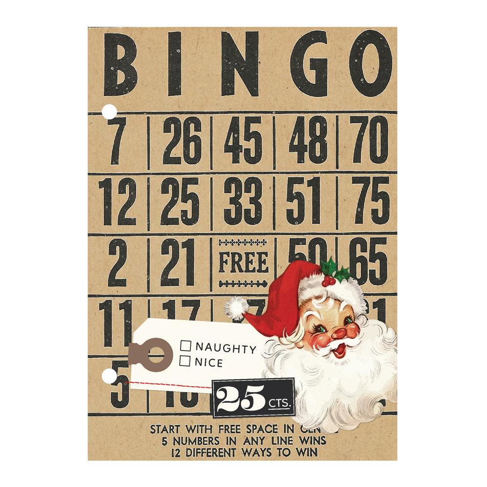 Simple Vintage Holly Jolly Collection Limited Edition 6 x 8 SN@P 2" Scrapbook Album Binder by Simple Stories