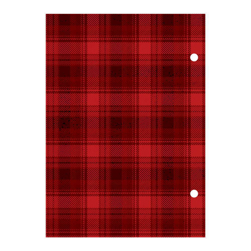 Simple Vintage Holly Jolly Collection Limited Edition 6 x 8 SN@P 2" Scrapbook Album Binder by Simple Stories