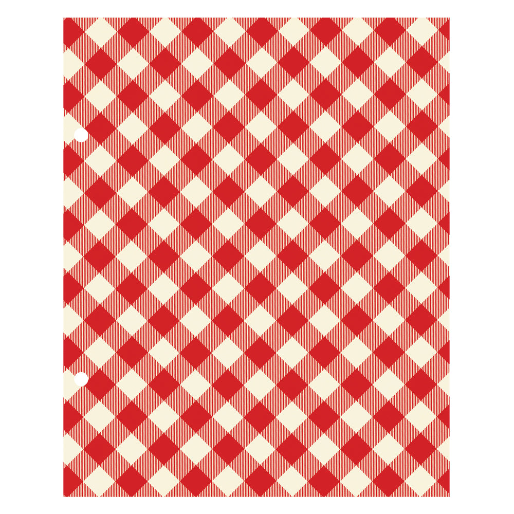 Simple Vintage Holly Jolly Collection Limited Edition 6 x 8 SN@P 2" Scrapbook Album Binder by Simple Stories