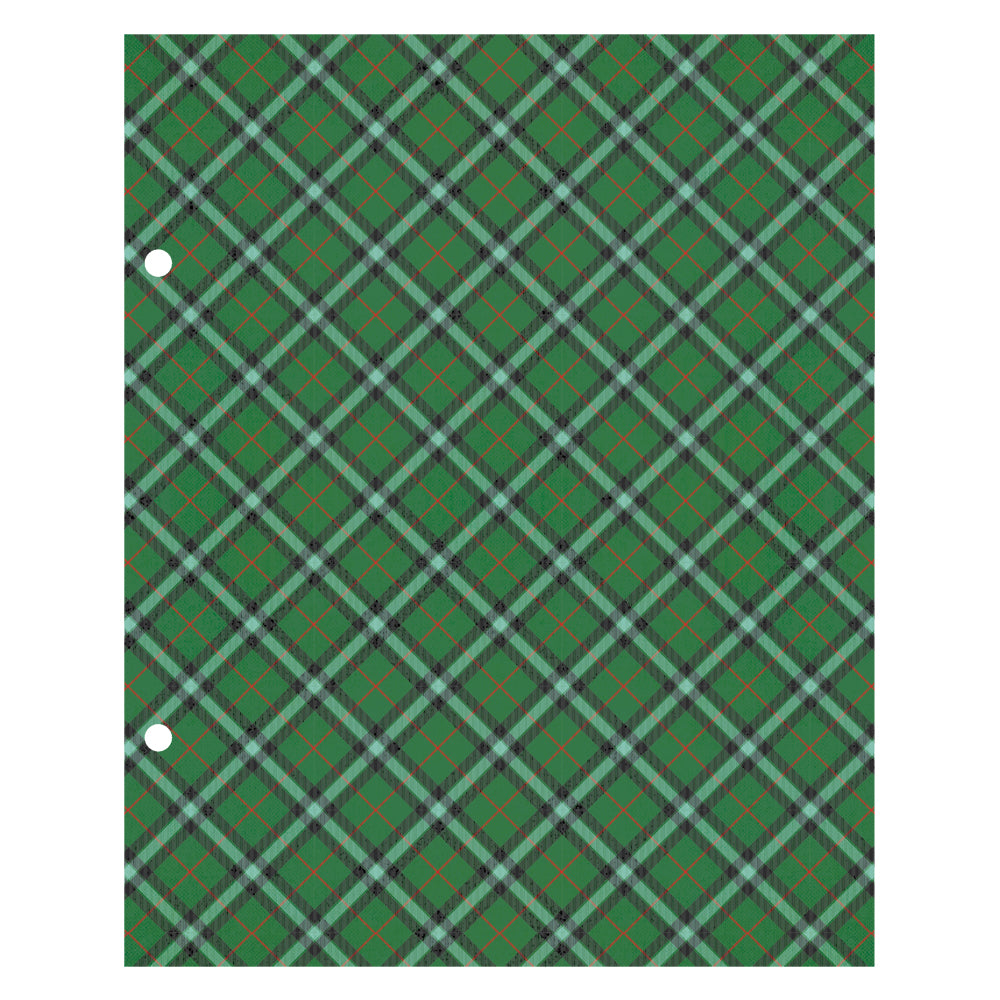 Simple Vintage Holly Jolly Collection Limited Edition 6 x 8 SN@P 2" Scrapbook Album Binder by Simple Stories