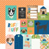 Fur Baby Collection Dog Elements 12 x 12 Double-Sided Scrapbook Paper by Simple Stories