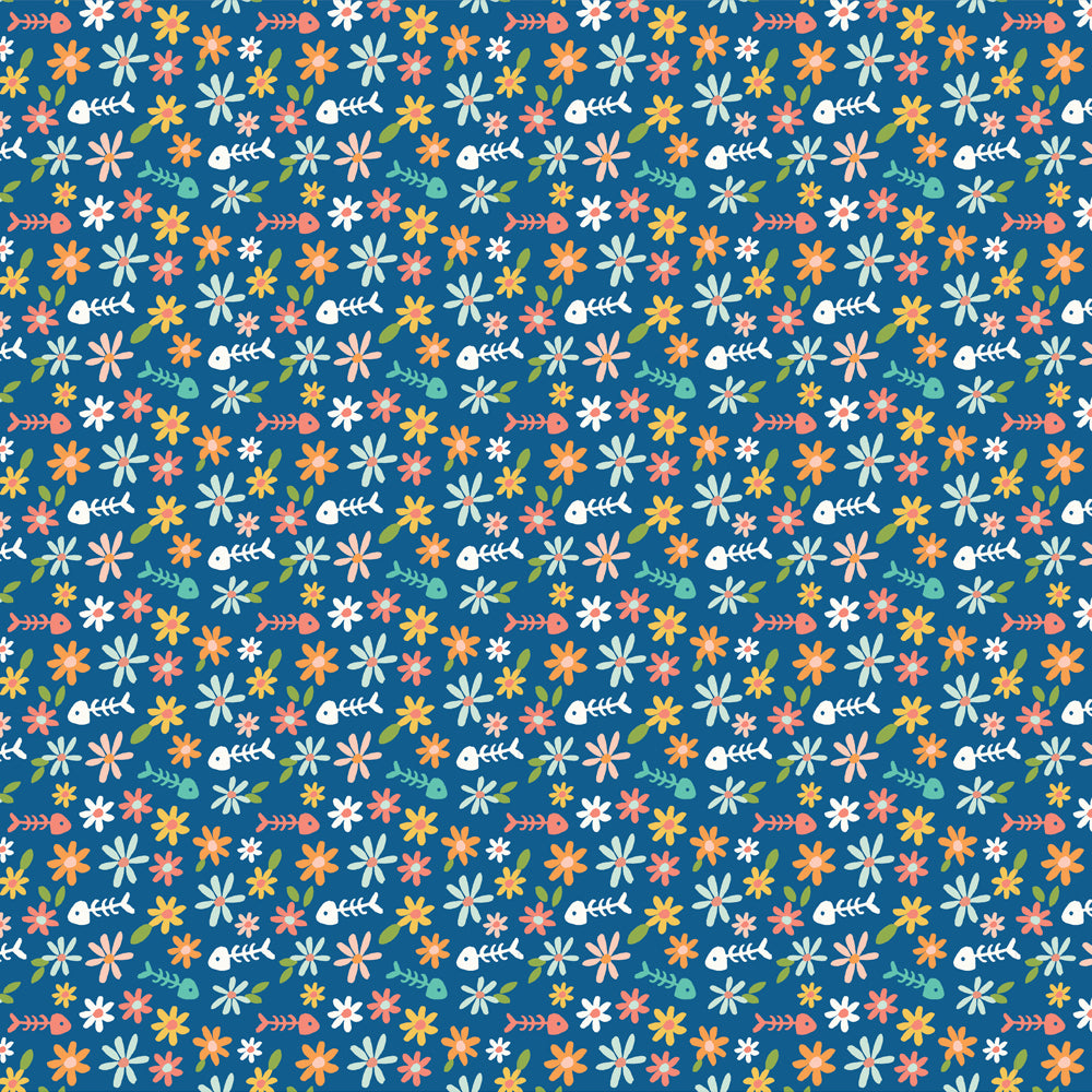 Fur Baby Collection Cat Nap 12 x 12 Double-Sided Scrapbook Paper by Simple Stories