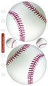 Sports Collection Baseball 4 x 7 Scrapbook Sticker Sheet by Sticko
