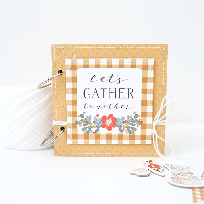 Farmhouse Summer Scrapbook Paper & Sticker Collection Kit by Carta Bella - 13 Pieces