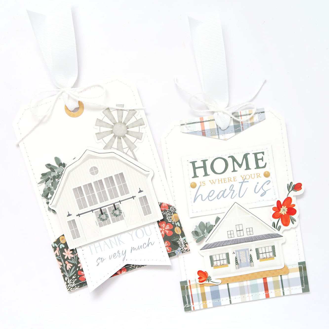 Farmhouse Summer Scrapbook Paper & Sticker Collection Kit by Carta Bella - 13 Pieces