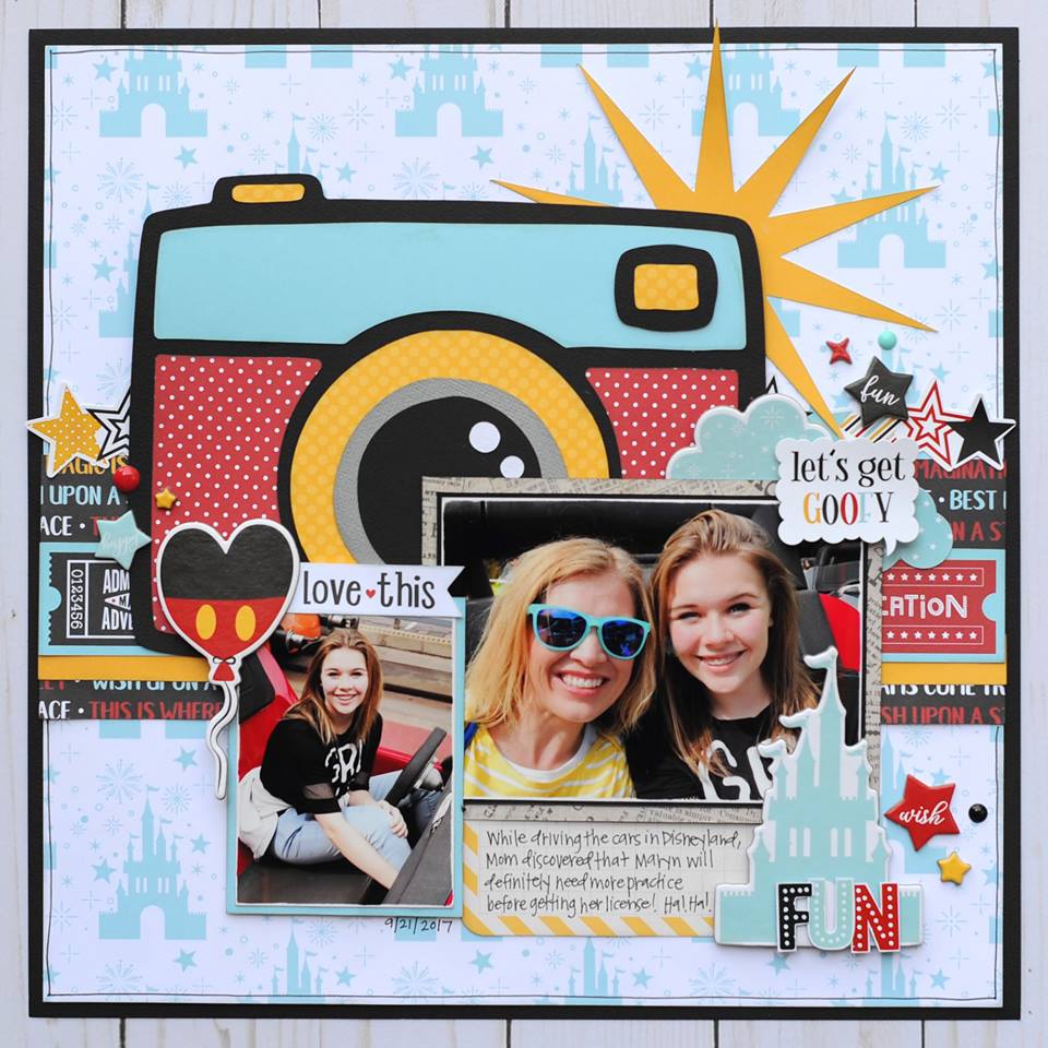 Wish Upon A Star Collection 12 x 12 Scrapbook Sticker Sheet by Echo Park Paper