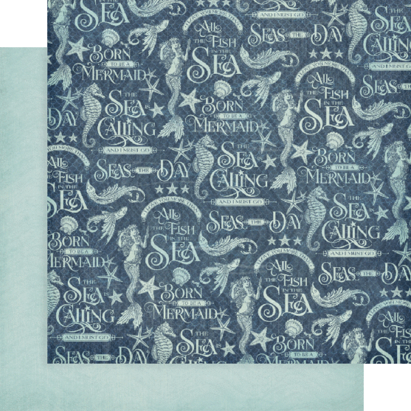 Make A Splash Collection 12 x 12 Patterns & Solids Scrapbook Paper Pack by Graphic 45