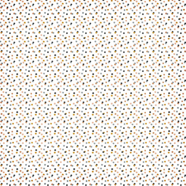 Baby Watercolor Collection Dots 12 x 12 Double-Sided Scrapbook Paper by Scrapbook Customs