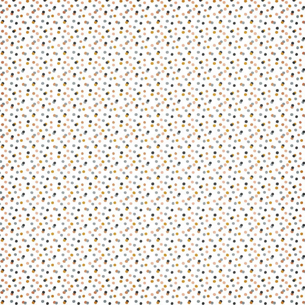 Baby Watercolor Collection Dots 12 x 12 Double-Sided Scrapbook Paper by Scrapbook Customs