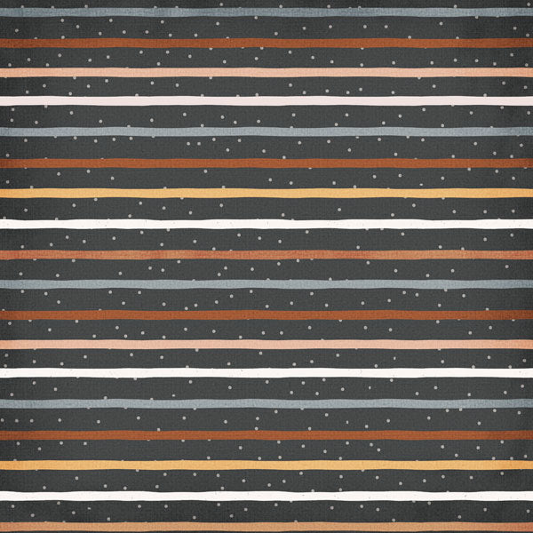 Baby Watercolor Collection Stripes 12 x 12 Double-Sided Scrapbook Paper by Scrapbook Customs