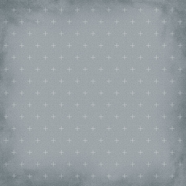 Baby Watercolor Collection Cross 12 x 12 Double-Sided Scrapbook Paper by Scrapbook Customs