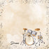 Watercolor Music Collection Drums 12 x 12 Double-Sided Scrapbook Paper by Scrapbook Customs