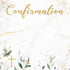 Holy Sacraments Collection Confirmation Eucalyptus & Gold 12 x 12 Double-Sided Scrapbook Paper by Scrapbook Customs