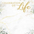 Holy Sacraments Collection Celebration of Life Eucalyptus & Gold 12 x 12 Double-Sided Scrapbook Paper by Scrapbook Customs