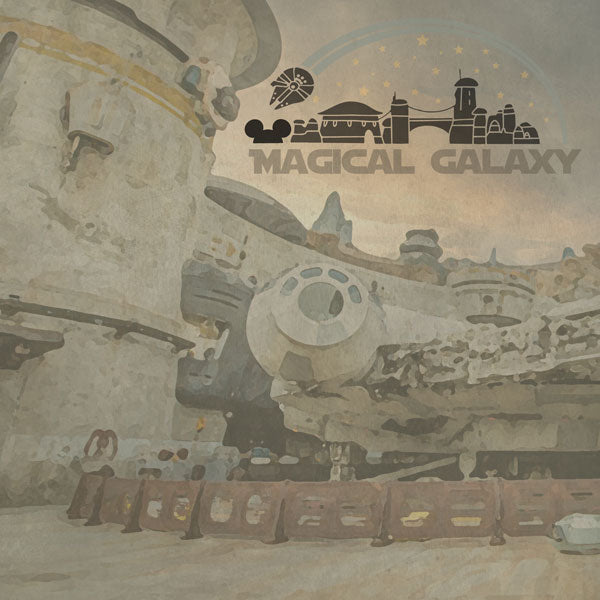 Magical Day of Fun Collection Magical Galaxy 12 x 12 Double-Sided Scrapbook Paper by Scrapbook Customs