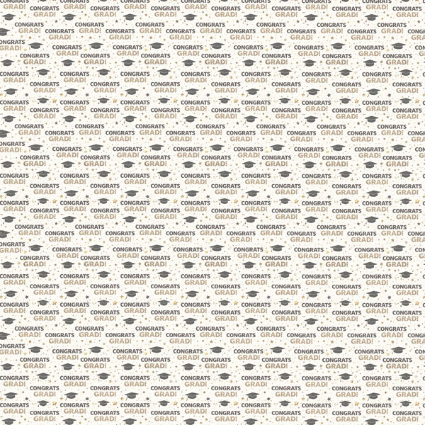 Graduation Collection Senior Plaid 12 x 12 Double-Sided Scrapbook Paper by Scrapbook Customs