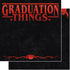 Graduation Collection Graduation Things 12 x 12 Double-Sided Scrapbook Paper by Scrapbook Customs