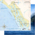 Scenic Alaska Collection Cruise Map & Fjord 12 x 12 Double-Sided Scrapbook Paper by Scrapbook Customs