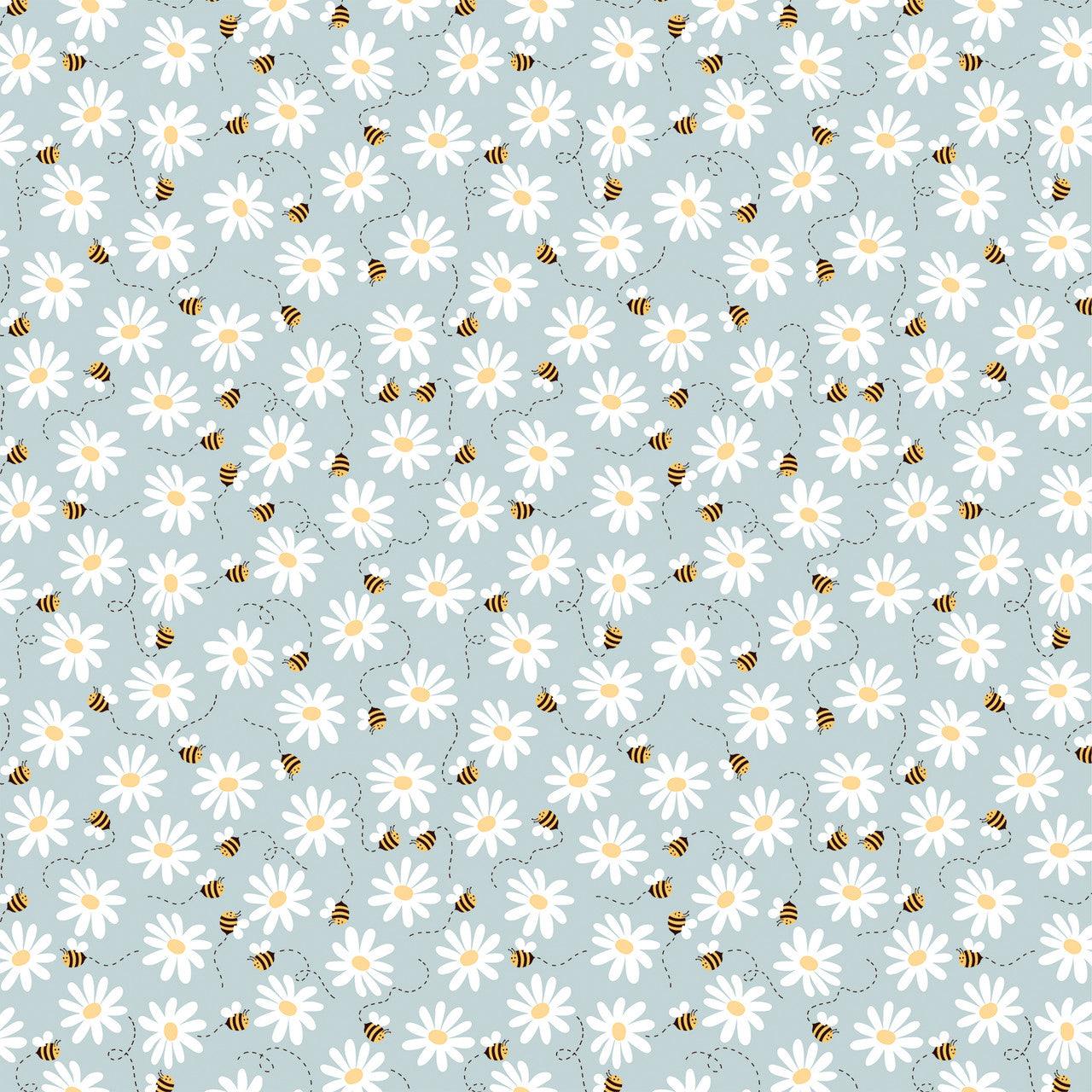 Bee Happy Collection Life Is Sweet 12 x 12 Double-Sided Scrapbook Paper by Echo Park Paper - Scrapbook Supply Companies