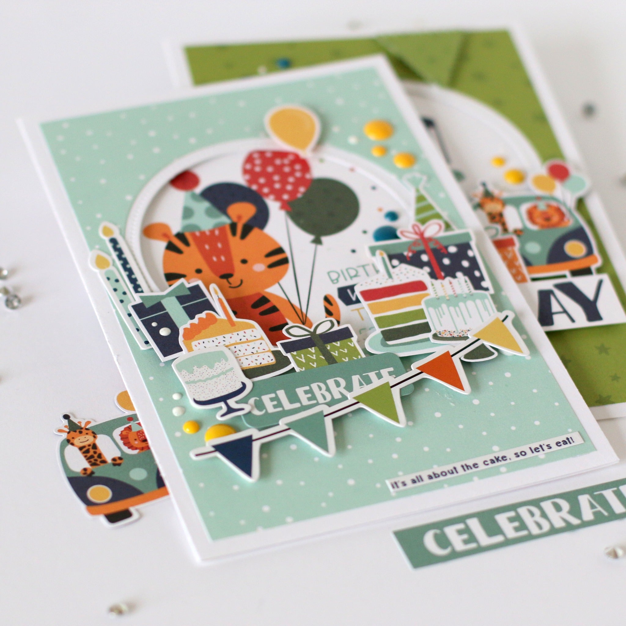 A Birthday Wish Collection Boy Gifts For You 12 x 12 Double-Sided Scrapbook Paper by Echo Park Paper