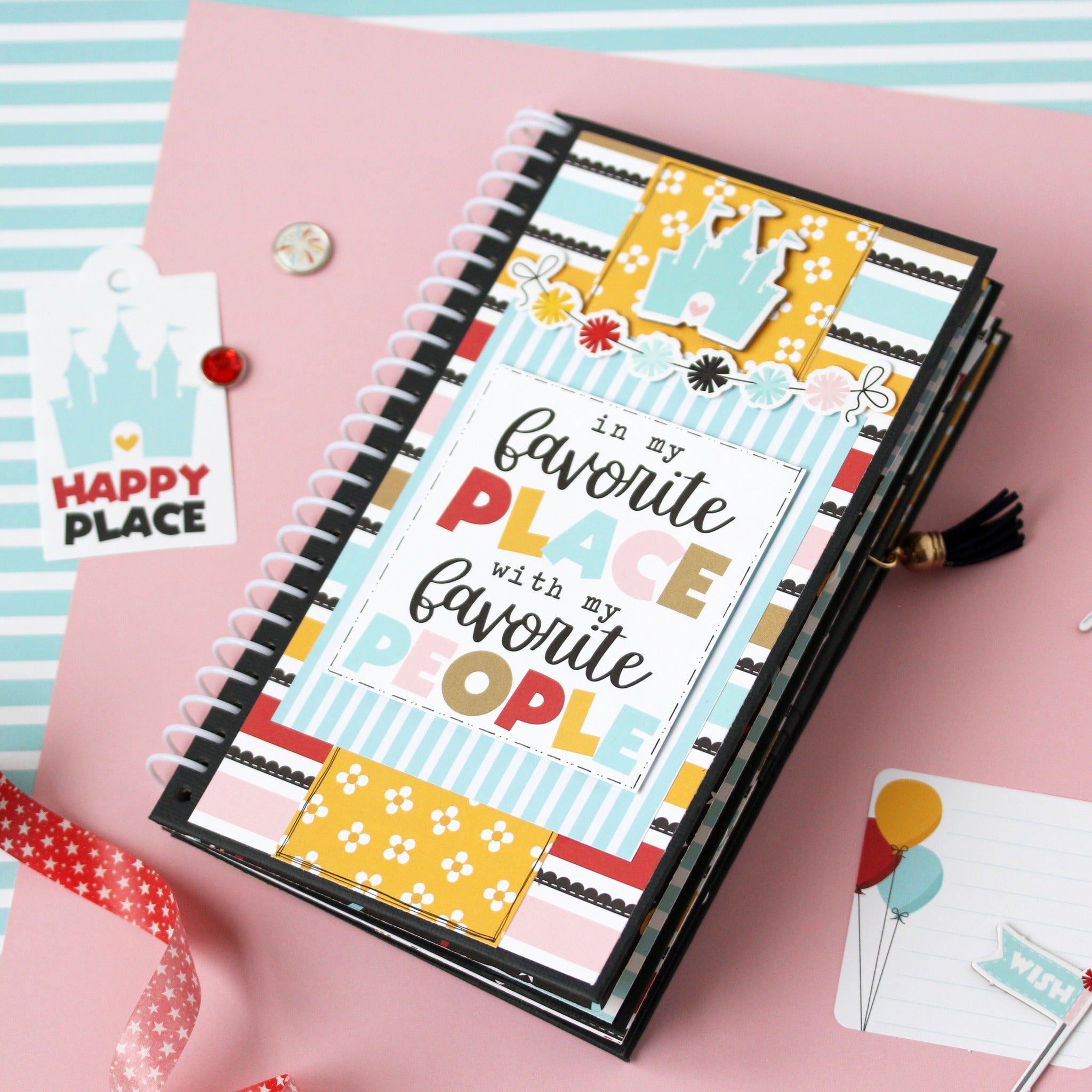 Magic and Wonder Collection 12 x 12 Scrapbook Sticker Sheet by Echo Park Paper
