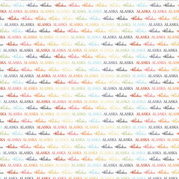 Alaskan Journal Collection Vintage Journal Double-Sided Scrapbook Paper by Scrapbook Customs