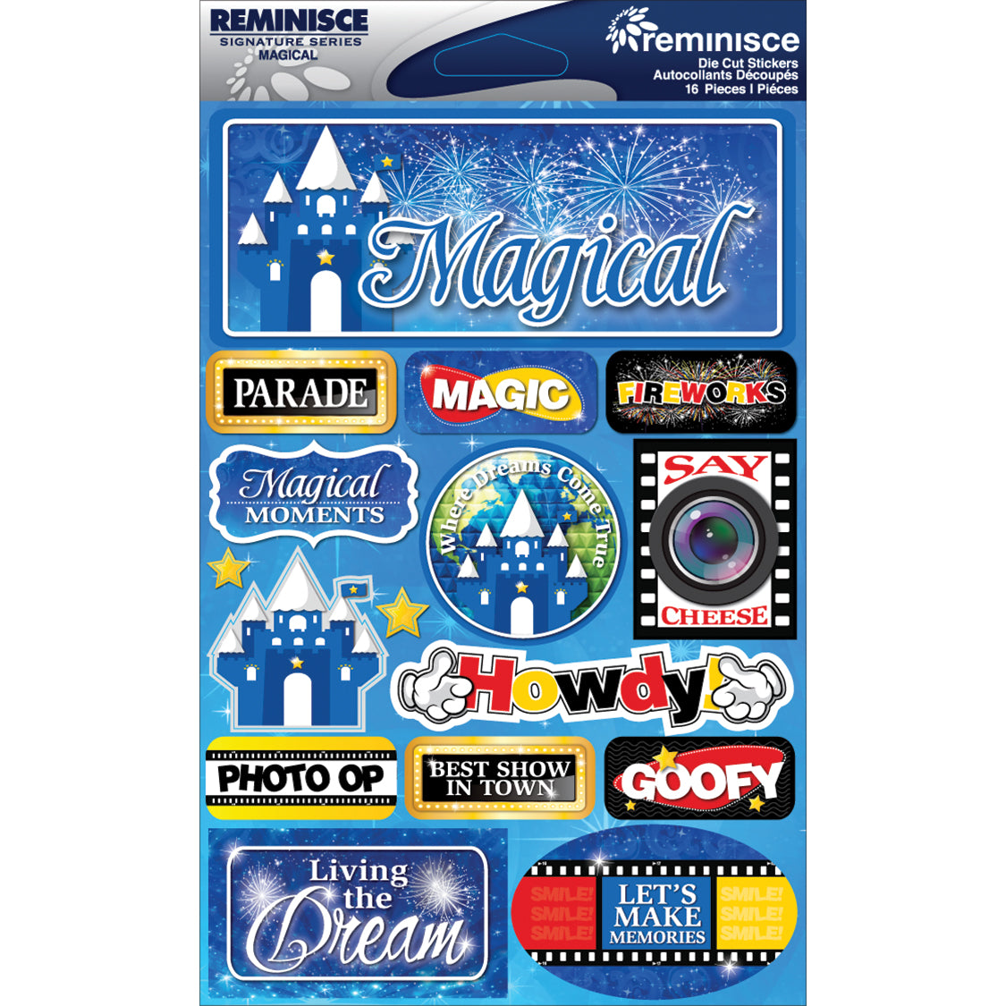 Signature Series Collection Magical 5 x 6 Scrapbook Embellishment by Reminisce