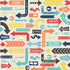 Travel Memories Collection Sydney Air Mail 12 x 12 Double-Sided Scrapbook Paper by Scrapbook Customs