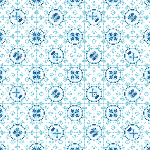 Travel Memories Collection Netherlands Map 12 x 12 Double-Sided Scrapbook Paper by Scrapbook Customs