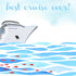 Cruise Collection Best Cruise Ever 12 x 12 Double-Sided Scrapbook Paper by Scrapbook Customs