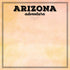 Postage Map Collection Arizona 12 x 12 Double-Sided Scrapbook Paper by Scrapbook Customs