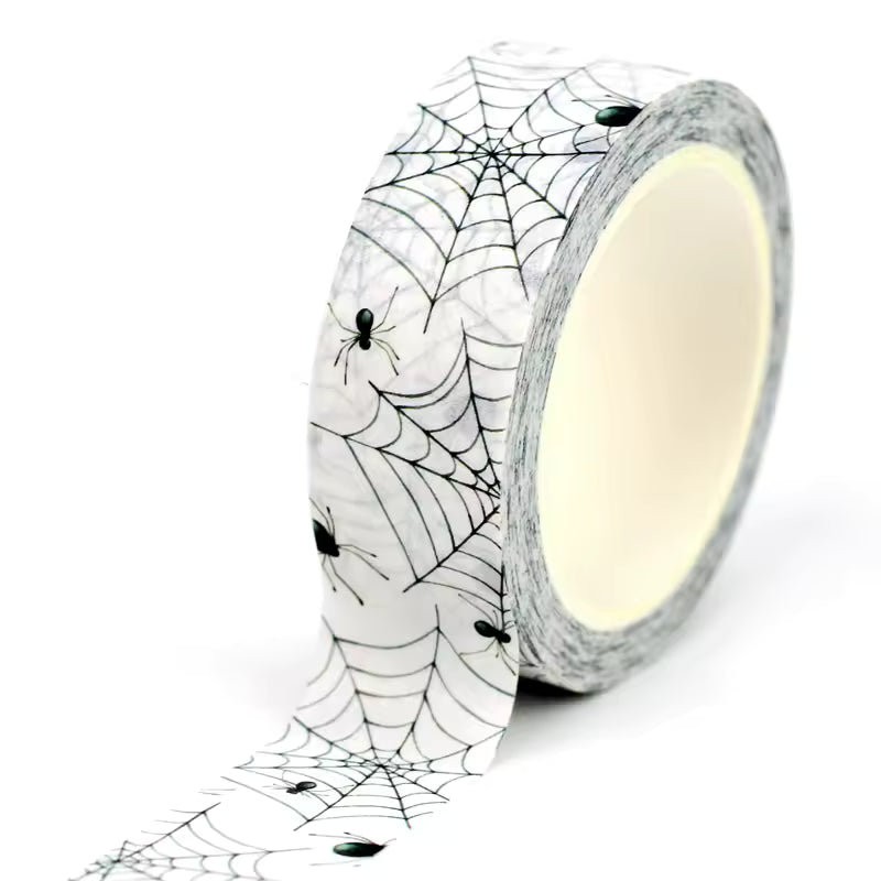 TW Collection Halloween Spider Webs 15mm x 30 Feet Washi Tape by SSC Designs