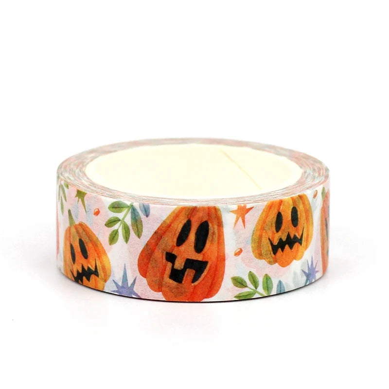 TW Collection Halloween Pumpkins Scrapbook Washi Tape by SSC Designs - 15mm x 30 Feet (Copy)