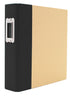 SN@P! 6 x 8 Designer 2-Ring Binder by Simple Stories - Black Kraft