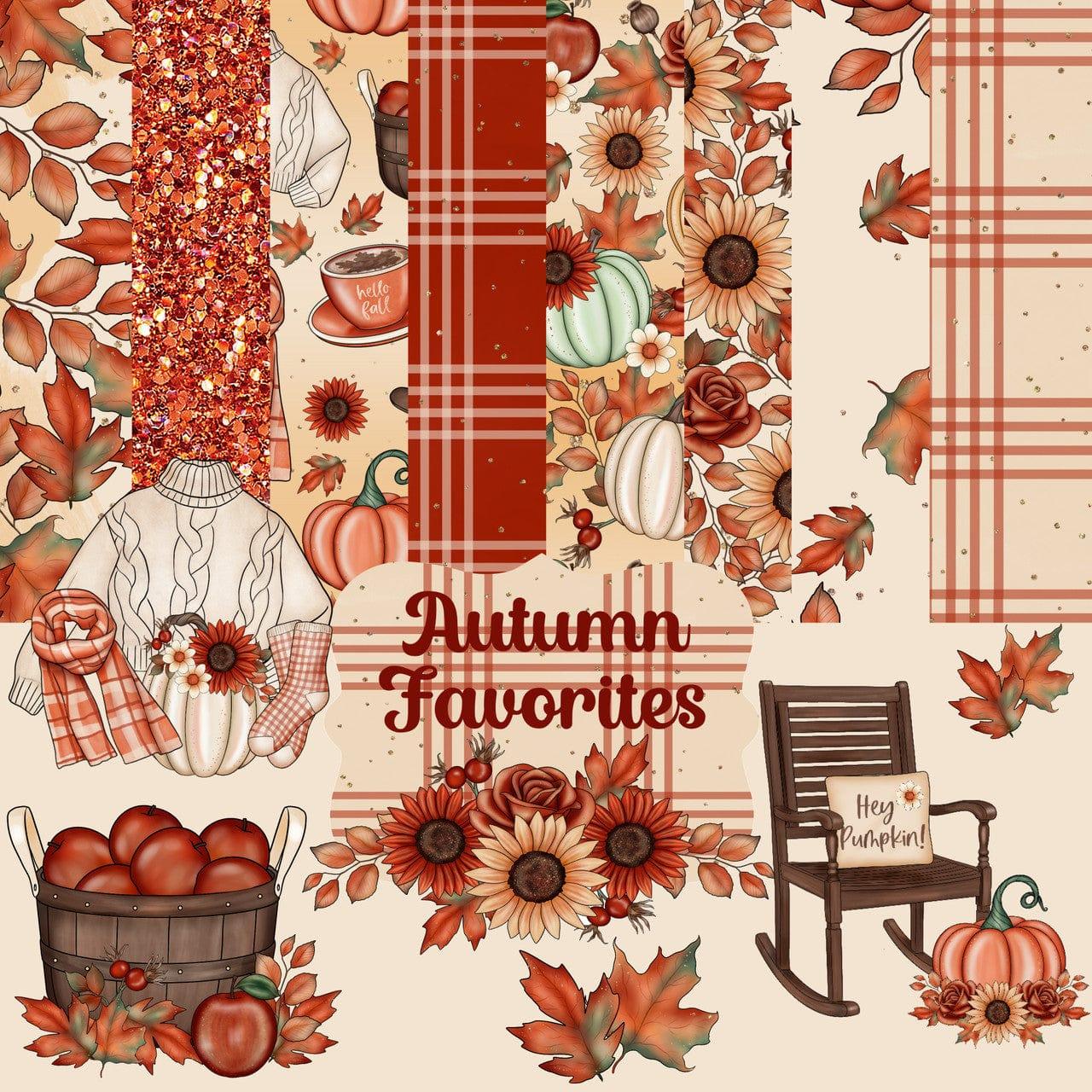 Gaynor Carradice's Autumn Favorites 12 x 12 Scrapbook Paper & Embellishment Kit by SSC Designs - Scrapbook Supply Companies