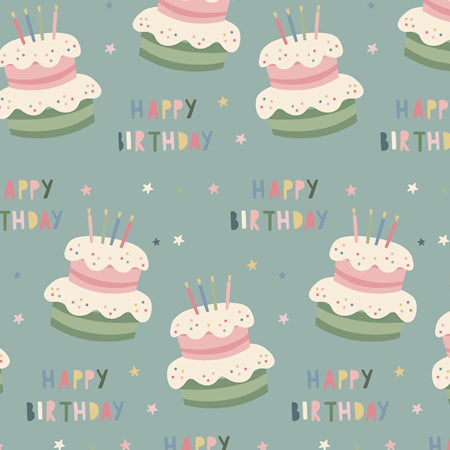 Cardmaker's Collection Happy Birthday 4.25 x 5.5 Pre-Cut Card Fronts by SSC Designs - 24 Pack
