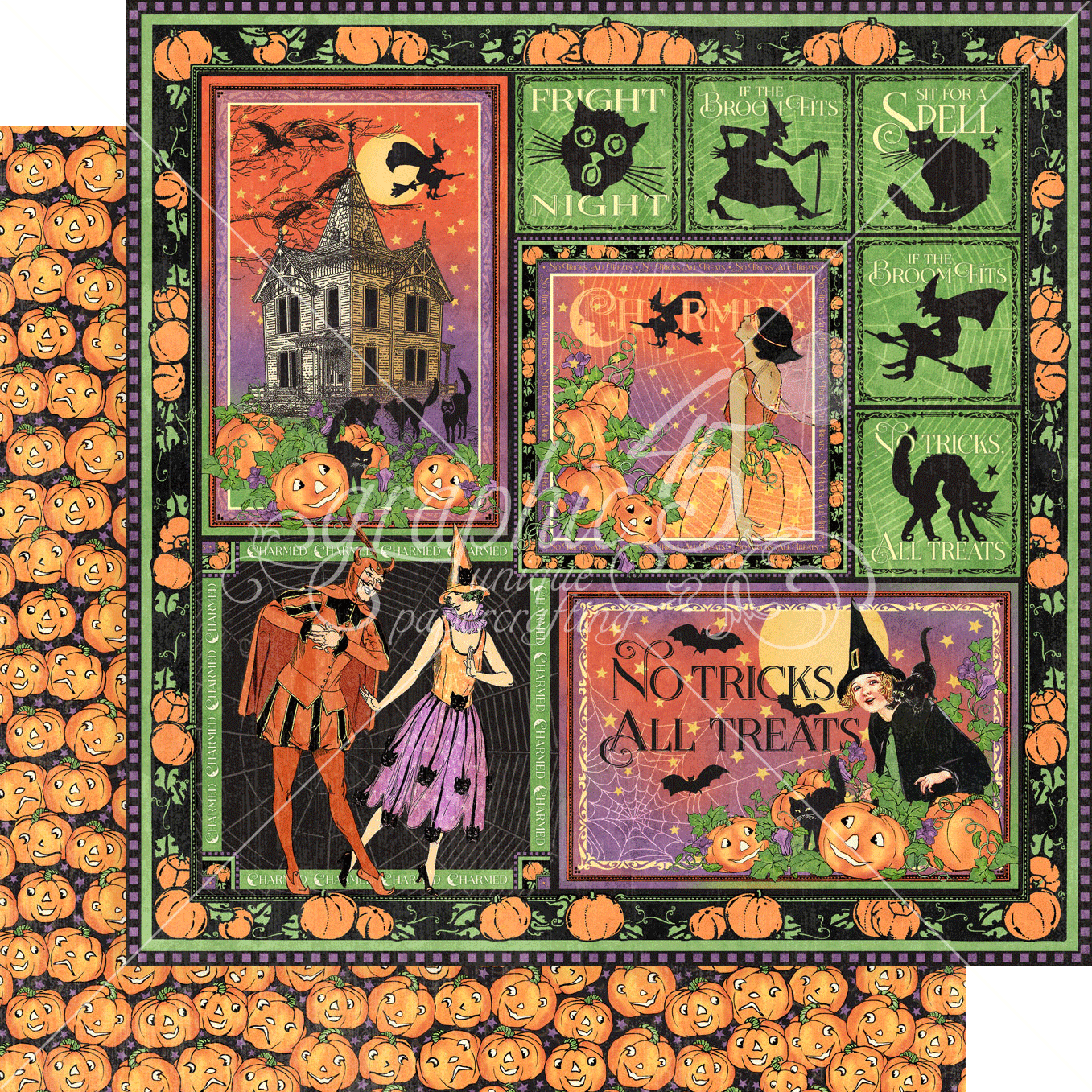 Charmed Collection 12 x 12 Scrapbook Collection Pack by Graphic 45