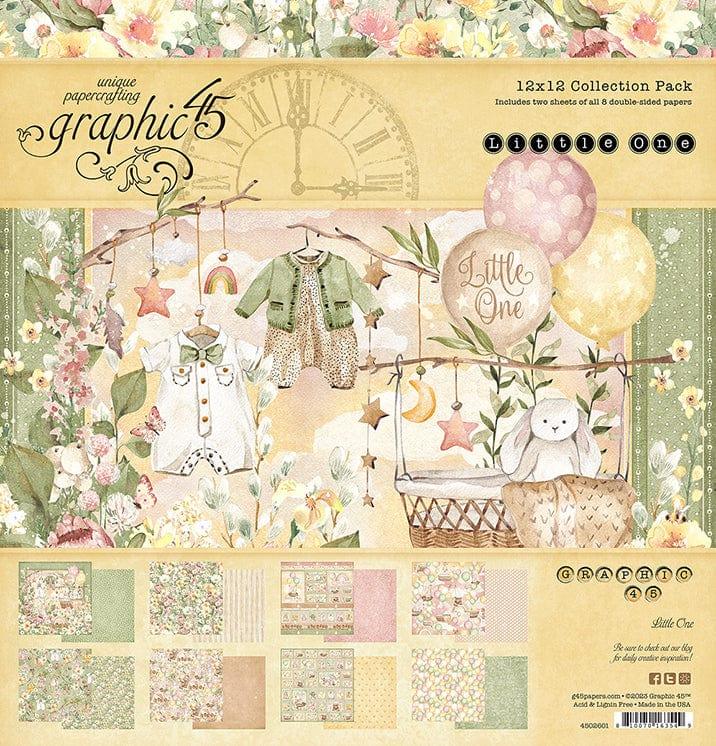 Little One 12 x 12 Scrapbook Collection Kit by Graphic 45 - Scrapbook Supply Companies