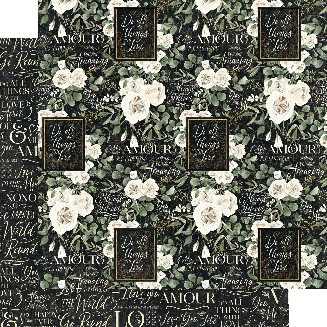 P.S. I Love You 12 x 12 Scrapbook Collection Pack by Graphic 45 - 17 Pieces