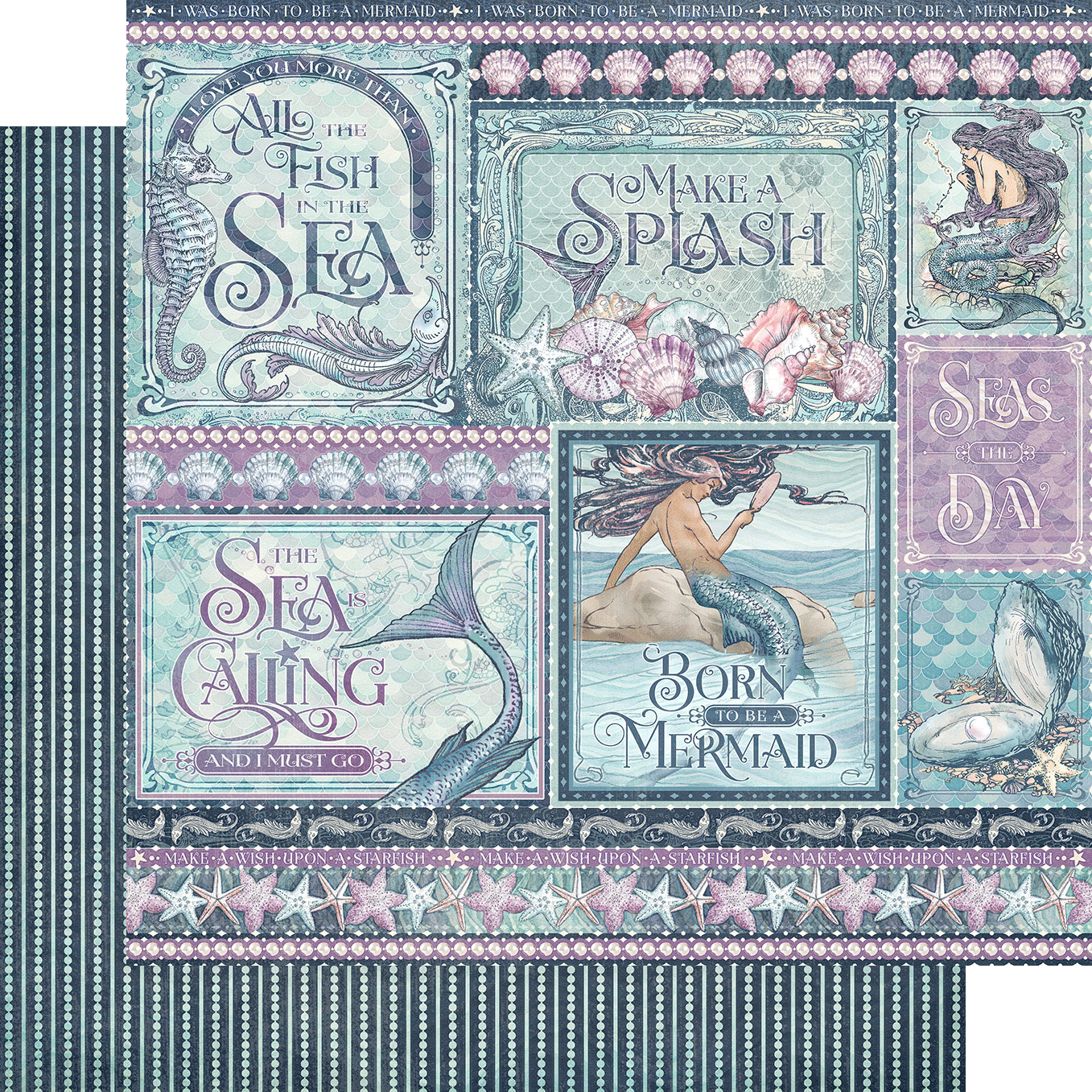 Make A Splash Collection 12 x 12 Scrapbook Collection Pack by Graphic 45