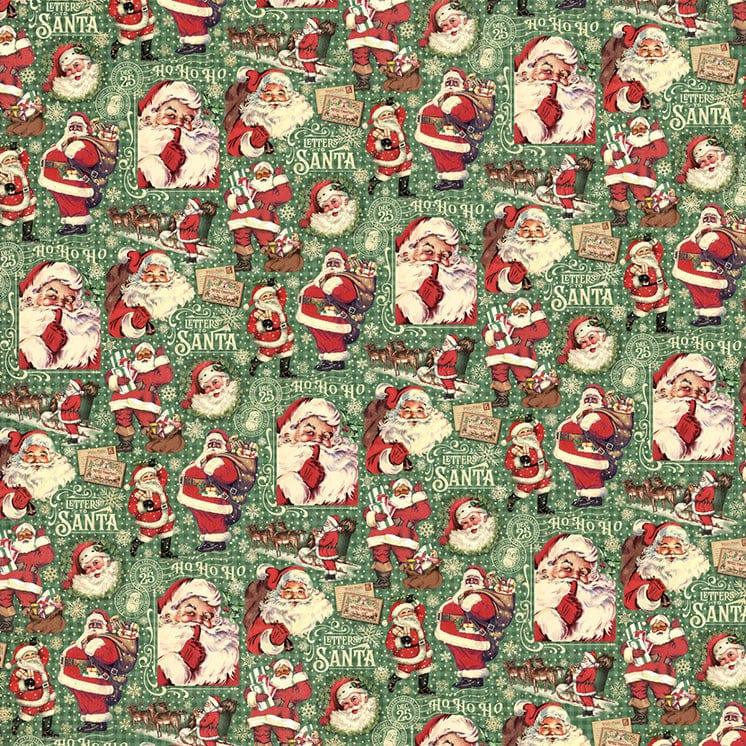 Letters To Santa Collection Dear Old Santa Claus 12 x 12 Double-Sided Scrapbook Paper by Graphic 45 - Scrapbook Supply Companies