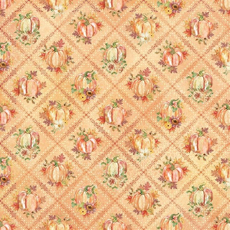 Hello Pumpkin Collection Color Me Happy 12 x 12 Double-Sided Scrapbook Paper by Graphic 45 - Scrapbook Supply Companies