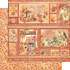 Hello  Pumpkin Collection Beautiful Bounty 12 x 12 Double-Sided Scrapbook Paper by Graphic 45
