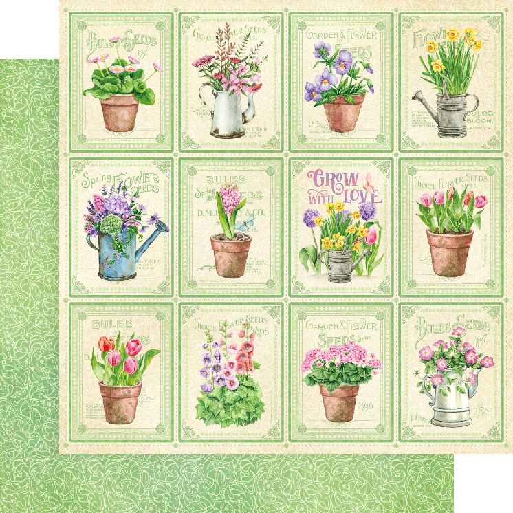 Grow With Love Collection 12 x 12 Scrapbook Collection Pack by Graphic 45